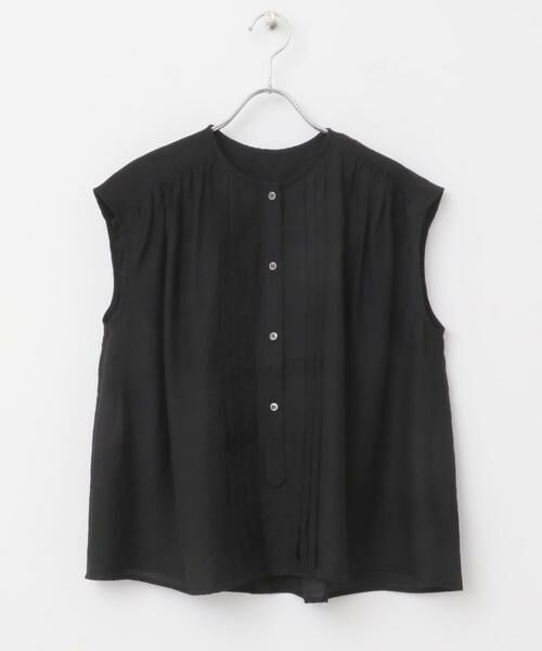 URBAN RESEARCH ROSSO / アーバンリサーチ ロッソ シャツ・ブラウス | リネン混プリーツブラウス | 詳細27