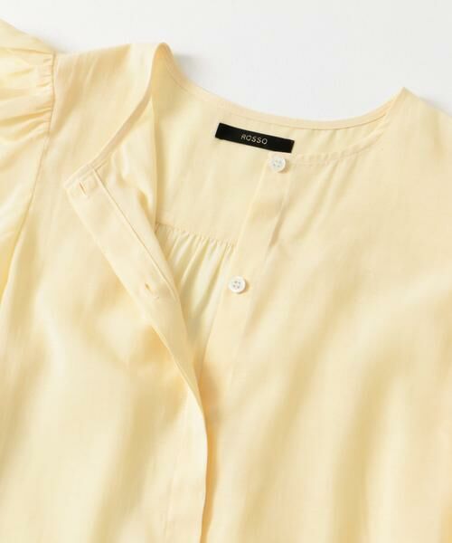 URBAN RESEARCH ROSSO / アーバンリサーチ ロッソ シャツ・ブラウス | ウォッシャブルギャザースリーブブラウス | 詳細9