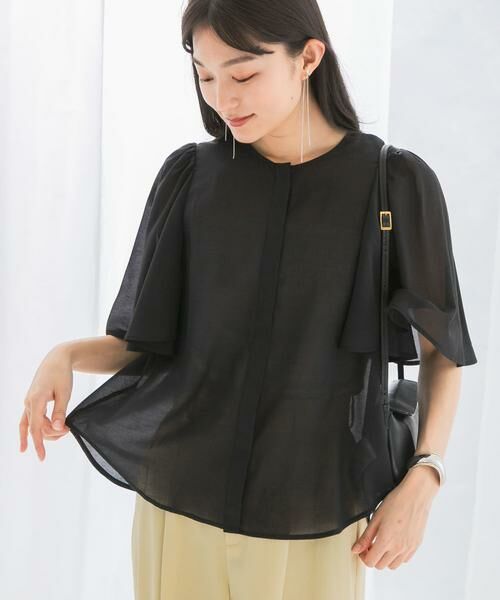 URBAN RESEARCH ROSSO / アーバンリサーチ ロッソ シャツ・ブラウス | ウォッシャブルギャザースリーブブラウス | 詳細28