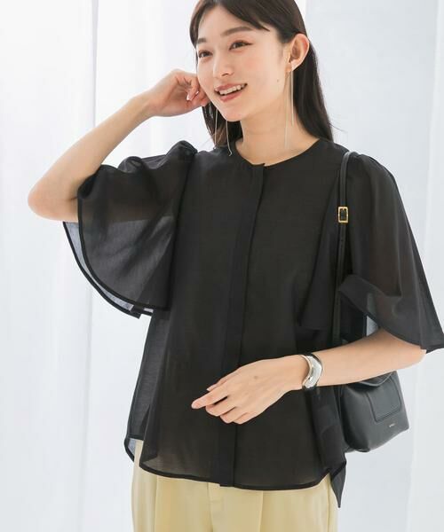 URBAN RESEARCH ROSSO / アーバンリサーチ ロッソ シャツ・ブラウス | ウォッシャブルギャザースリーブブラウス | 詳細29