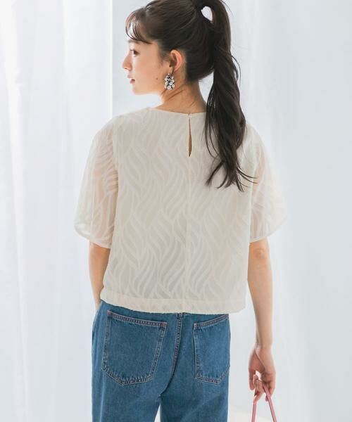 URBAN RESEARCH ROSSO / アーバンリサーチ ロッソ シャツ・ブラウス | セミシアーカットジャガードブラウス | 詳細24