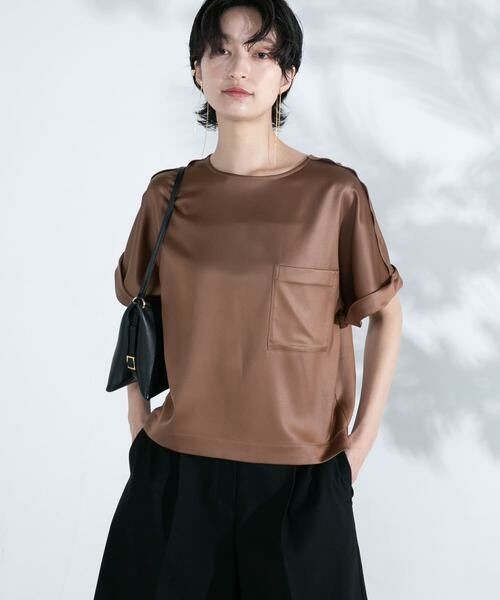 URBAN RESEARCH ROSSO / アーバンリサーチ ロッソ シャツ・ブラウス | 『WEB/一部店舗限定』ウォッシャブルポケットデザインシャツブラウス | 詳細9