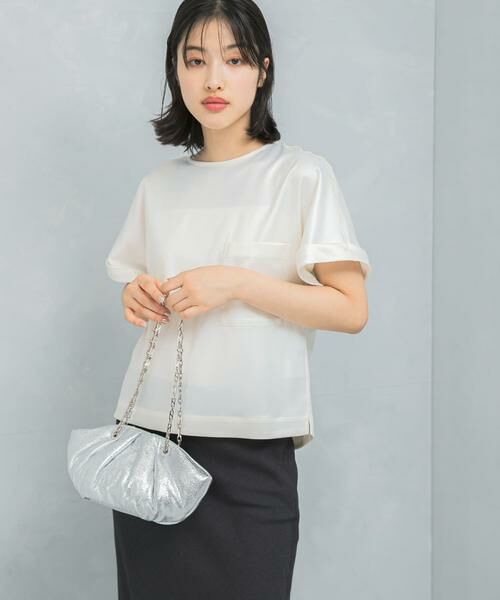 URBAN RESEARCH ROSSO / アーバンリサーチ ロッソ シャツ・ブラウス | 『WEB/一部店舗限定』ウォッシャブルポケットデザインシャツブラウス | 詳細23