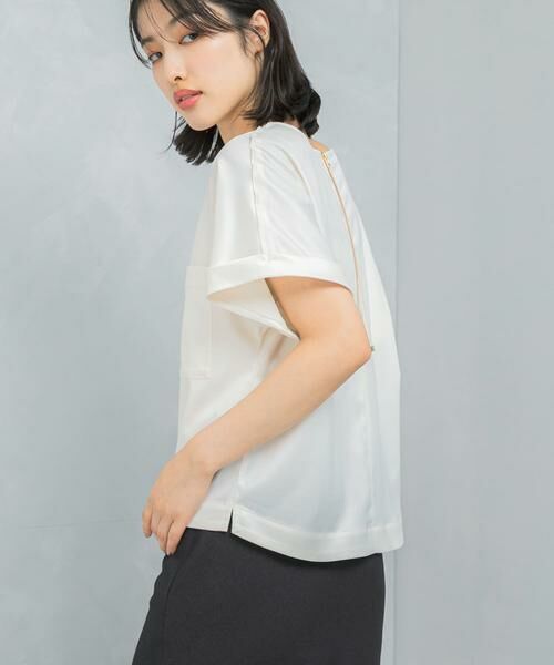 URBAN RESEARCH ROSSO / アーバンリサーチ ロッソ シャツ・ブラウス | 『WEB/一部店舗限定』ウォッシャブルポケットデザインシャツブラウス | 詳細24