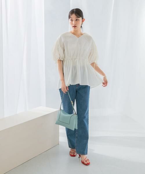 URBAN RESEARCH ROSSO / アーバンリサーチ ロッソ シャツ・ブラウス | ピンタックウエストマークブラウス | 詳細4