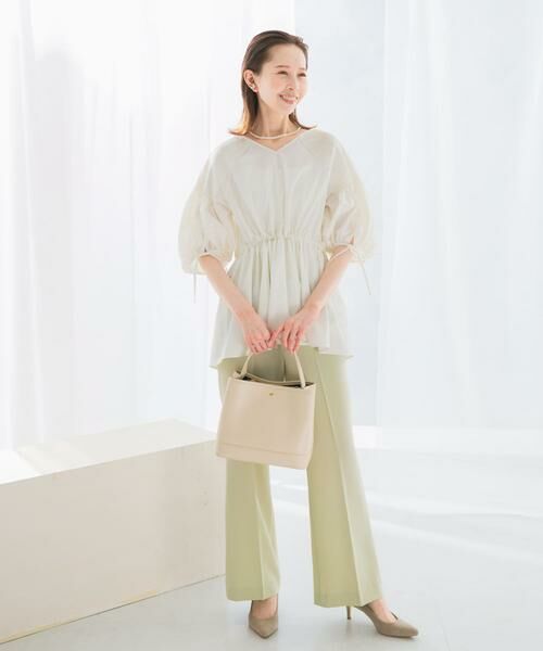 URBAN RESEARCH ROSSO / アーバンリサーチ ロッソ シャツ・ブラウス | ピンタックウエストマークブラウス | 詳細6