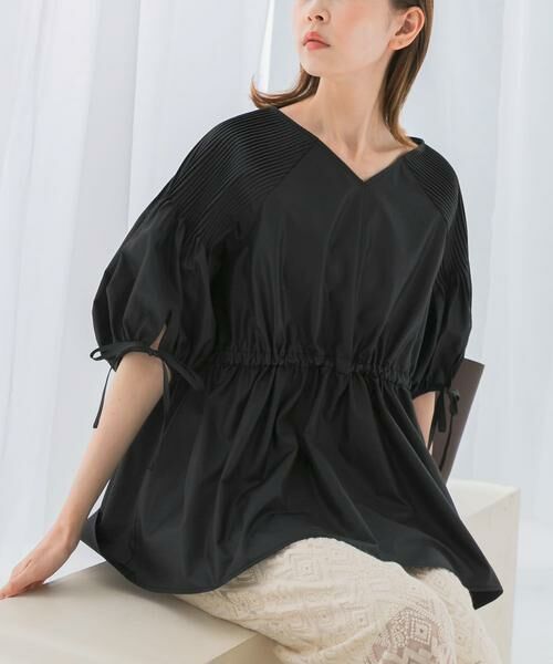 URBAN RESEARCH ROSSO / アーバンリサーチ ロッソ シャツ・ブラウス | ピンタックウエストマークブラウス | 詳細9