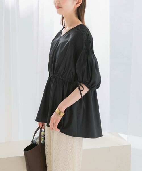 URBAN RESEARCH ROSSO / アーバンリサーチ ロッソ シャツ・ブラウス | ピンタックウエストマークブラウス | 詳細10