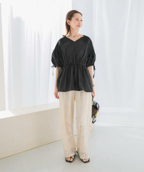 URBAN RESEARCH ROSSO / アーバンリサーチ ロッソ シャツ・ブラウス | ピンタックウエストマークブラウス | 詳細12