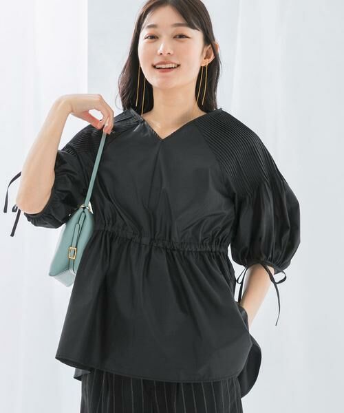 URBAN RESEARCH ROSSO / アーバンリサーチ ロッソ シャツ・ブラウス | ピンタックウエストマークブラウス | 詳細14