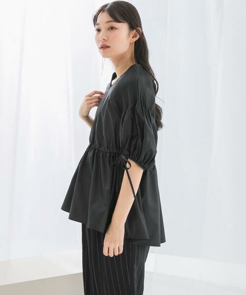 URBAN RESEARCH ROSSO / アーバンリサーチ ロッソ シャツ・ブラウス | ピンタックウエストマークブラウス | 詳細15