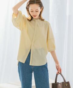 URBAN RESEARCH ROSSO / アーバンリサーチ ロッソ シャツ・ブラウス | UVカットウォッシャブルリネン混シャツブラウス