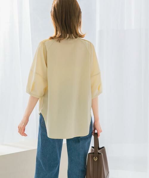 URBAN RESEARCH ROSSO / アーバンリサーチ ロッソ シャツ・ブラウス | UVカットウォッシャブルリネン混シャツブラウス | 詳細4