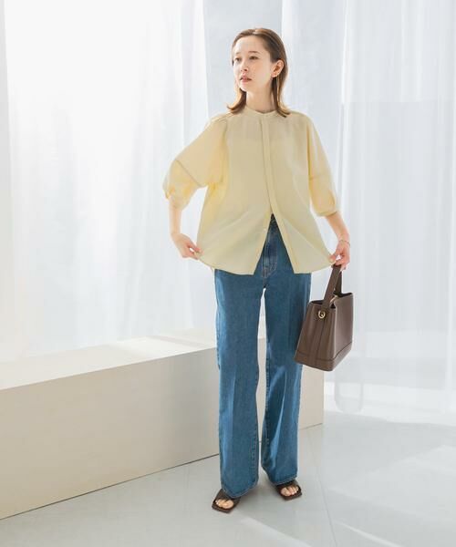 URBAN RESEARCH ROSSO / アーバンリサーチ ロッソ シャツ・ブラウス | UVカットウォッシャブルリネン混シャツブラウス | 詳細7