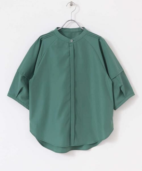 URBAN RESEARCH ROSSO / アーバンリサーチ ロッソ シャツ・ブラウス | UVカットウォッシャブルリネン混シャツブラウス | 詳細20