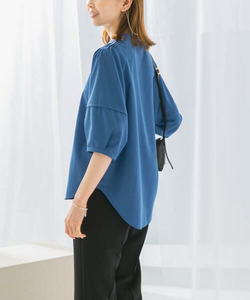 URBAN RESEARCH ROSSO / アーバンリサーチ ロッソ シャツ・ブラウス | UVカットウォッシャブルリネン混シャツブラウス | 詳細30