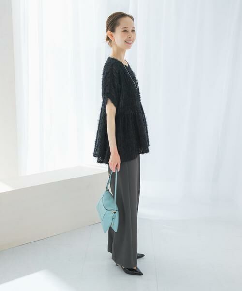 URBAN RESEARCH ROSSO / アーバンリサーチ ロッソ シャツ・ブラウス | シアージャガードペプラムブラウス | 詳細18