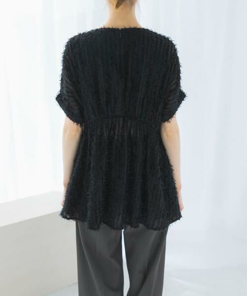 URBAN RESEARCH ROSSO / アーバンリサーチ ロッソ シャツ・ブラウス | シアージャガードペプラムブラウス | 詳細21