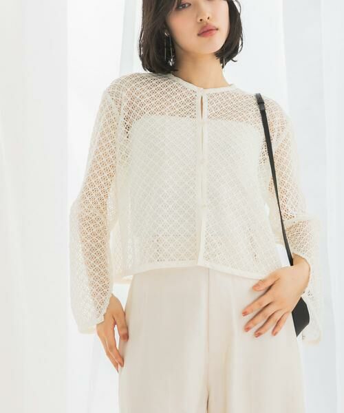 URBAN RESEARCH ROSSO / アーバンリサーチ ロッソ その他トップス | メッシュレーストップス | 詳細1