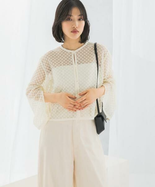 URBAN RESEARCH ROSSO / アーバンリサーチ ロッソ その他トップス | メッシュレーストップス | 詳細2