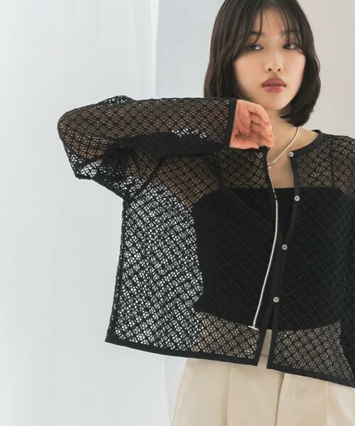 URBAN RESEARCH ROSSO / アーバンリサーチ ロッソ その他トップス | メッシュレーストップス | 詳細9