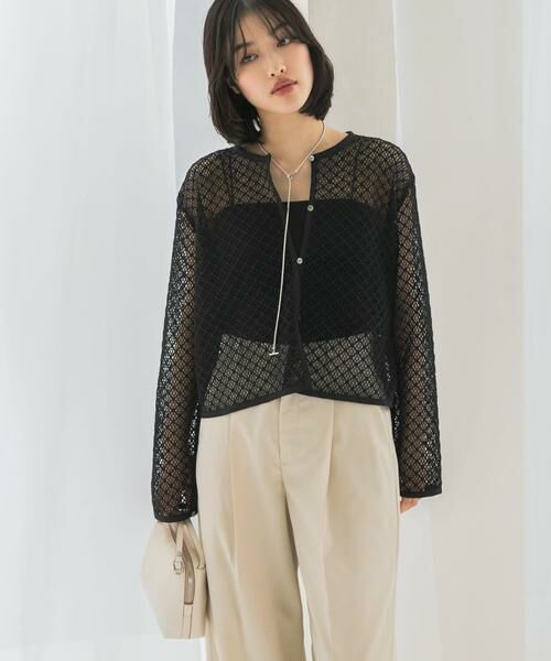 URBAN RESEARCH ROSSO / アーバンリサーチ ロッソ その他トップス | メッシュレーストップス | 詳細10