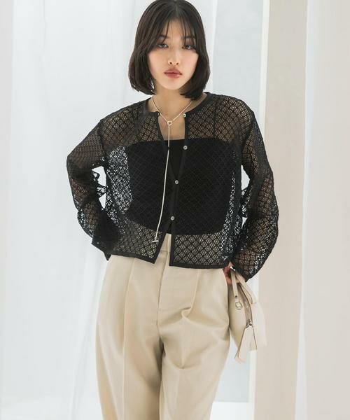 URBAN RESEARCH ROSSO / アーバンリサーチ ロッソ その他トップス | メッシュレーストップス | 詳細11