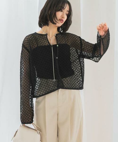 URBAN RESEARCH ROSSO / アーバンリサーチ ロッソ その他トップス | メッシュレーストップス | 詳細12