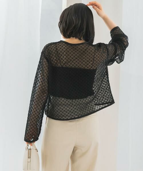 URBAN RESEARCH ROSSO / アーバンリサーチ ロッソ その他トップス | メッシュレーストップス | 詳細13