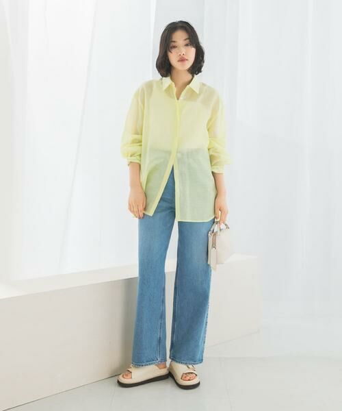 URBAN RESEARCH ROSSO / アーバンリサーチ ロッソ シャツ・ブラウス | リネンタッチイージーケアオーバーシャツ | 詳細10