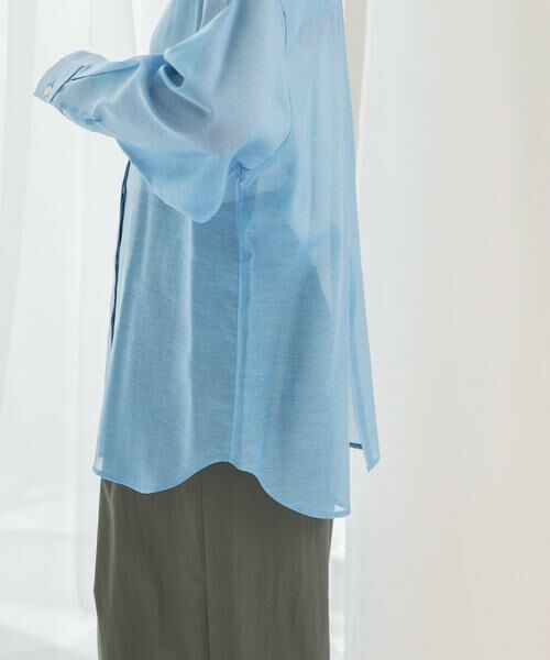 URBAN RESEARCH ROSSO / アーバンリサーチ ロッソ シャツ・ブラウス | リネンタッチイージーケアオーバーシャツ | 詳細24