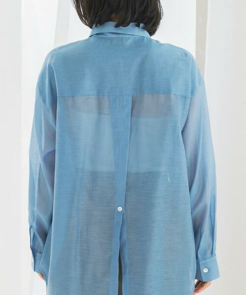 URBAN RESEARCH ROSSO / アーバンリサーチ ロッソ シャツ・ブラウス | リネンタッチイージーケアオーバーシャツ | 詳細25