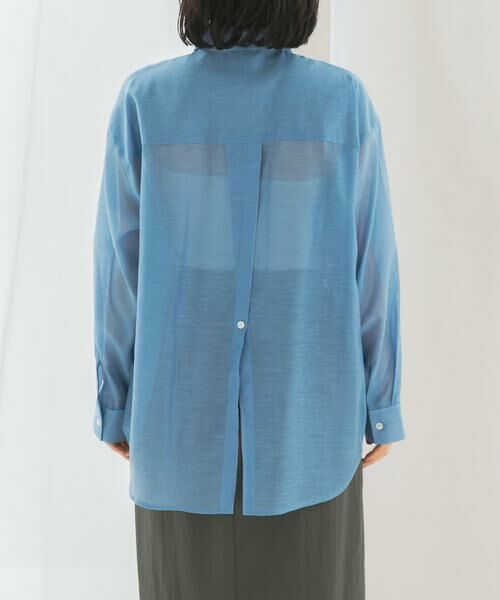 URBAN RESEARCH ROSSO / アーバンリサーチ ロッソ シャツ・ブラウス | リネンタッチイージーケアオーバーシャツ | 詳細19