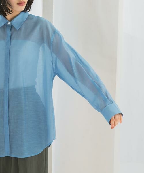 URBAN RESEARCH ROSSO / アーバンリサーチ ロッソ シャツ・ブラウス | リネンタッチイージーケアオーバーシャツ | 詳細22