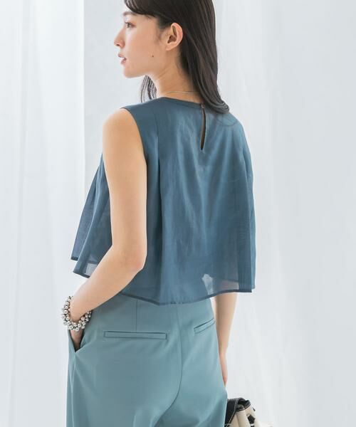 URBAN RESEARCH ROSSO / アーバンリサーチ ロッソ シャツ・ブラウス | シアーチンツレイヤードブラウス | 詳細2