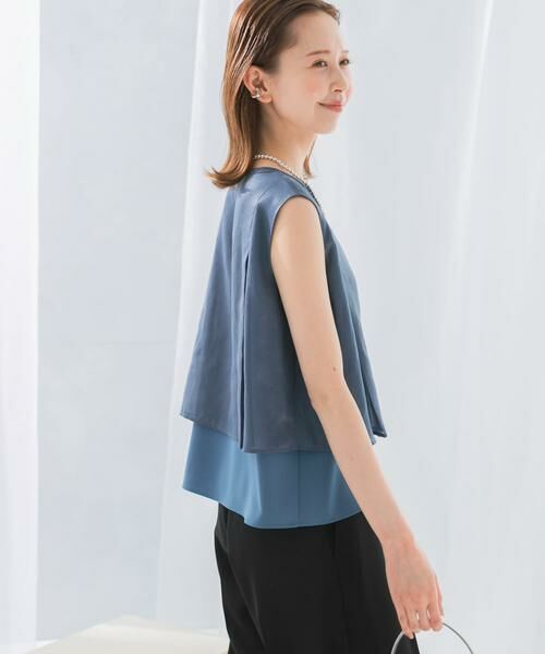 URBAN RESEARCH ROSSO / アーバンリサーチ ロッソ シャツ・ブラウス | シアーチンツレイヤードブラウス | 詳細6