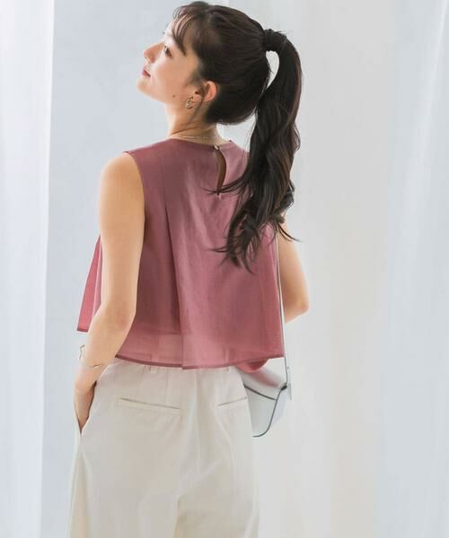 URBAN RESEARCH ROSSO / アーバンリサーチ ロッソ シャツ・ブラウス | シアーチンツレイヤードブラウス | 詳細14