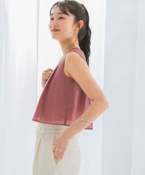 URBAN RESEARCH ROSSO / アーバンリサーチ ロッソ シャツ・ブラウス | シアーチンツレイヤードブラウス | 詳細15