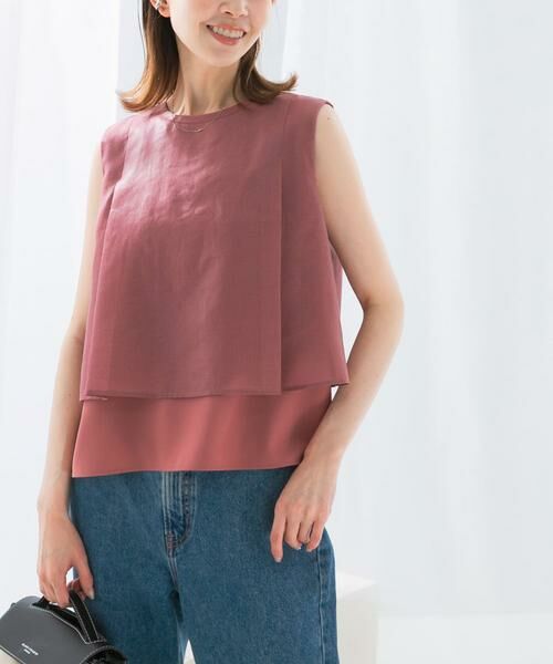 URBAN RESEARCH ROSSO / アーバンリサーチ ロッソ シャツ・ブラウス | シアーチンツレイヤードブラウス | 詳細18