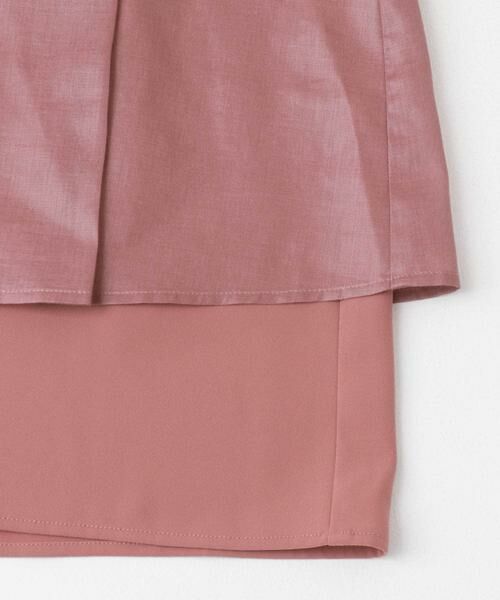 URBAN RESEARCH ROSSO / アーバンリサーチ ロッソ シャツ・ブラウス | シアーチンツレイヤードブラウス | 詳細22