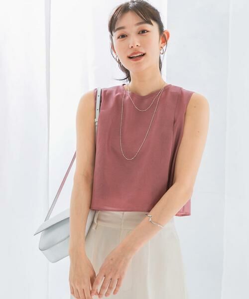 URBAN RESEARCH ROSSO/アーバンリサーチ ロッソ シアーチンツレイヤードブラウス ピンク系その他 FREE URBAN RESEARCH ROSSO/アーバンリサーチ ロッソ シアーチンツレイヤードブラウス ピンク系その他 FREE