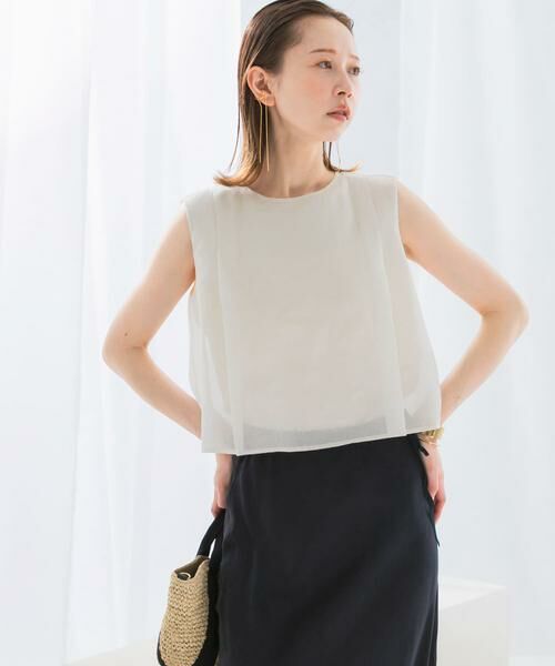 URBAN RESEARCH ROSSO / アーバンリサーチ ロッソ シャツ・ブラウス | シアーチンツレイヤードブラウス | 詳細27