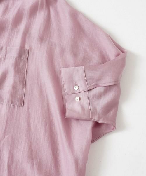 URBAN RESEARCH ROSSO / アーバンリサーチ ロッソ シャツ・ブラウス | アセテートシアードルマンシャツ | 詳細12