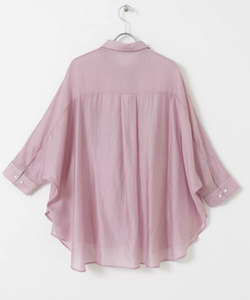 URBAN RESEARCH ROSSO / アーバンリサーチ ロッソ シャツ・ブラウス | アセテートシアードルマンシャツ | 詳細13