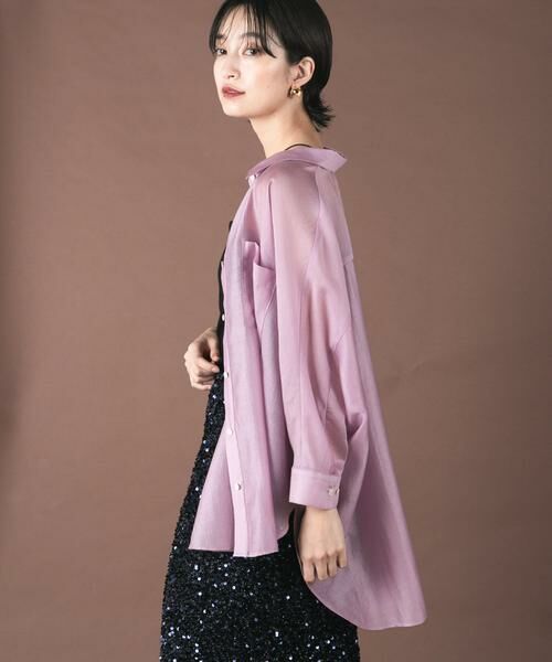 URBAN RESEARCH ROSSO / アーバンリサーチ ロッソ シャツ・ブラウス | アセテートシアードルマンシャツ | 詳細2