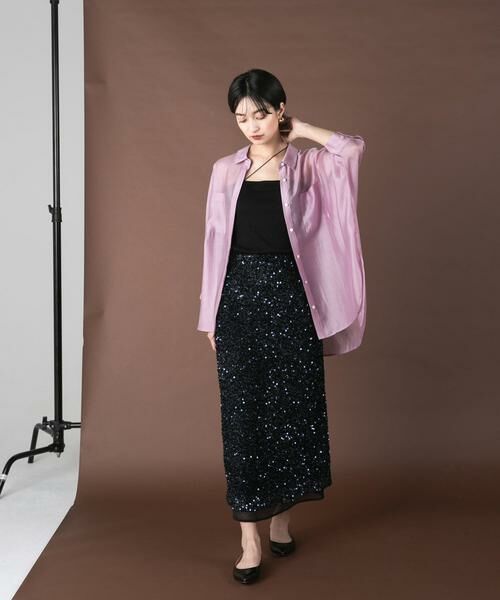 URBAN RESEARCH ROSSO / アーバンリサーチ ロッソ シャツ・ブラウス | アセテートシアードルマンシャツ | 詳細4