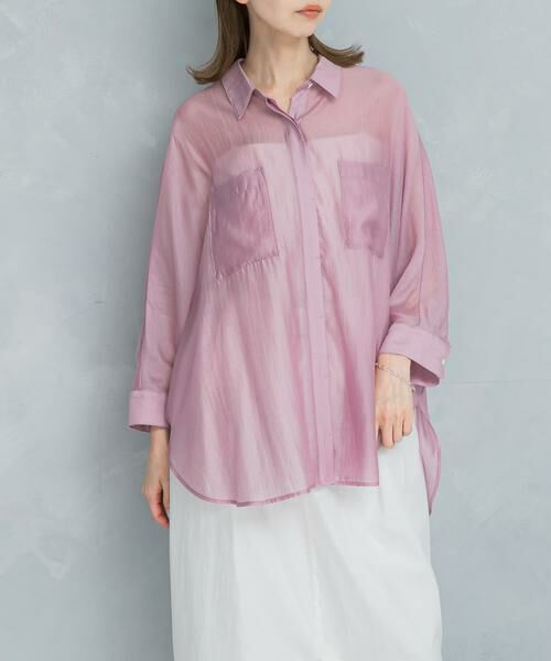 URBAN RESEARCH ROSSO / アーバンリサーチ ロッソ シャツ・ブラウス | アセテートシアードルマンシャツ | 詳細7