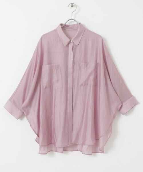 URBAN RESEARCH ROSSO / アーバンリサーチ ロッソ シャツ・ブラウス | アセテートシアードルマンシャツ | 詳細9