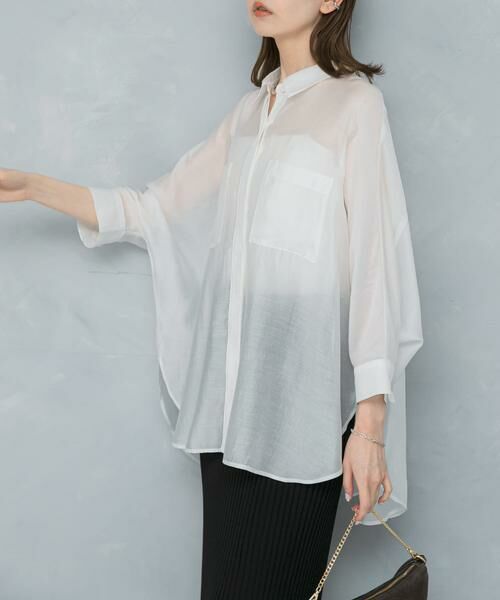 URBAN RESEARCH ROSSO / アーバンリサーチ ロッソ シャツ・ブラウス | アセテートシアードルマンシャツ | 詳細16