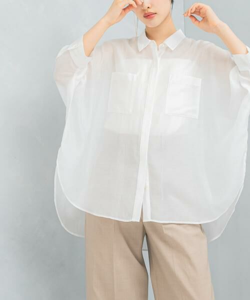 URBAN RESEARCH ROSSO / アーバンリサーチ ロッソ シャツ・ブラウス | アセテートシアードルマンシャツ | 詳細18